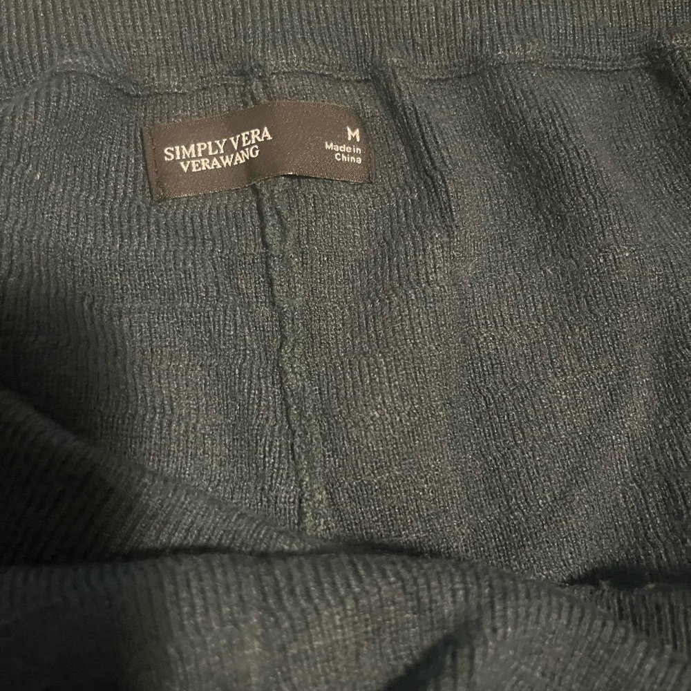 Simply Vera Vera Wang Deep Green Knit Pants